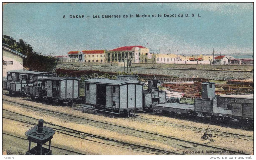 DAKAR - Les Casernes De La Marine Et Le Depot Du D.S.L. - Senegal