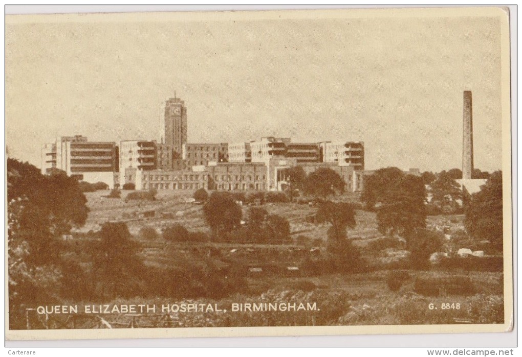 ROYAUME UNI,ANGLETERRE,england,WA RWICKSHIRE,BIRMINGHAM EN 1920,HOSPITAL,HOPITAL - Birmingham