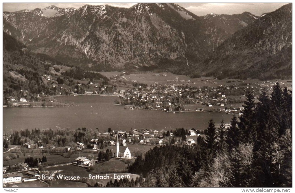 03553 - Blick Auf Bad Wiessee Und Rottach-Egern - Bad Wiessee