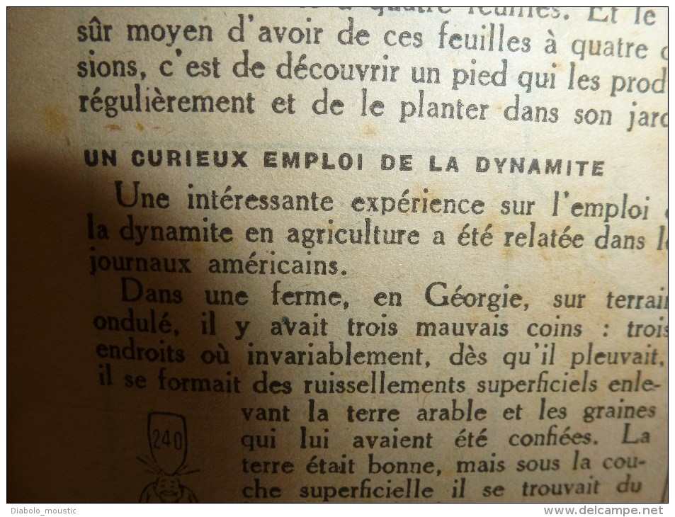 1918 LPDF: Art français à Madrid;Canon british;Gerbéviller;Chasseurs alpins;Aviateurs victimes et FONCK; Alcool d'algue