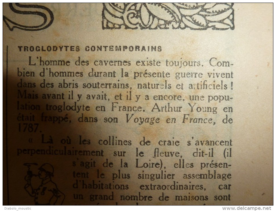 1918 LPDF: Art français à Madrid;Canon british;Gerbéviller;Chasseurs alpins;Aviateurs victimes et FONCK; Alcool d'algue