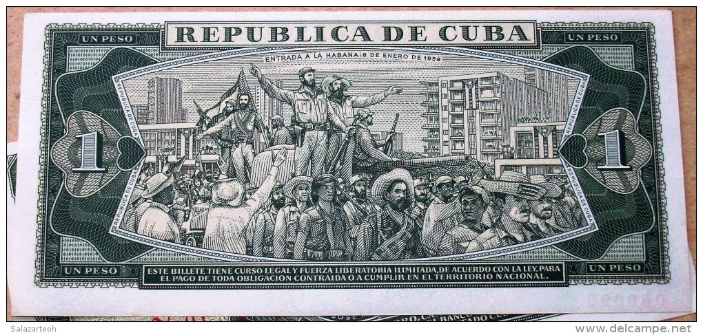 Exelente 1972, Un Peso SPECIMEN, UNC. Primros Años De Revolución. - Cuba