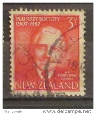 Nuova Zelanda 1957 Plunket Society 3d - Used Stamps