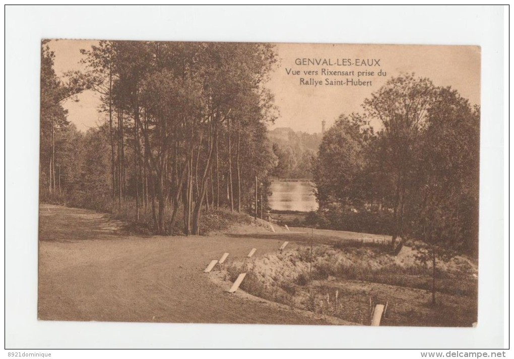 Genval-les-Eaux. Vue Vers Rixensart Prise Du Rallye Saint-Hubert - Rixensart