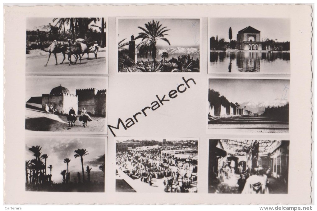 AFRIQUE,AFRICA,MAROC,MAROCCO,MARRUECOS,MARRAKECH,PHOTO MONTAGE - Marrakech