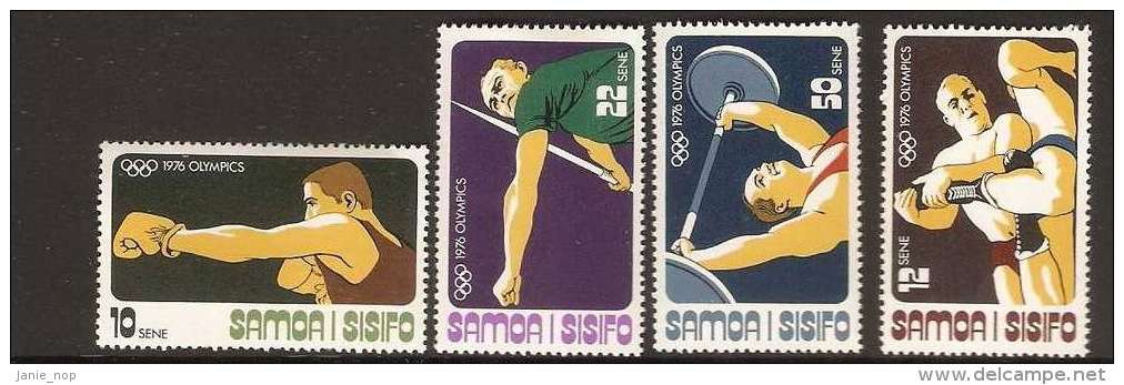 Samoa 1976 Montreal Olympic Games MNH $2.88 - Summer 1976: Montreal