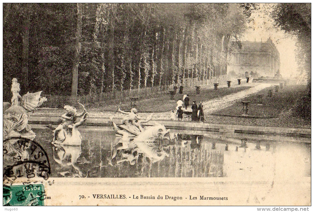 VERSAILLES - Le Bassin Du Dragon - Les Marmousets - Versailles (Château)