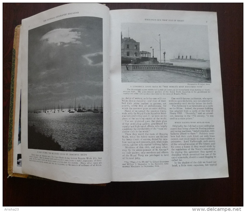 Vintage Book National Geographic Magazine Vol. LXVII January - June 1935 Washington w. Library Seal