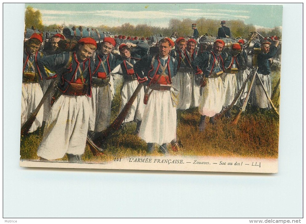 L’ARMÉE FRANÇAISE - Zouaves. - Uniformes