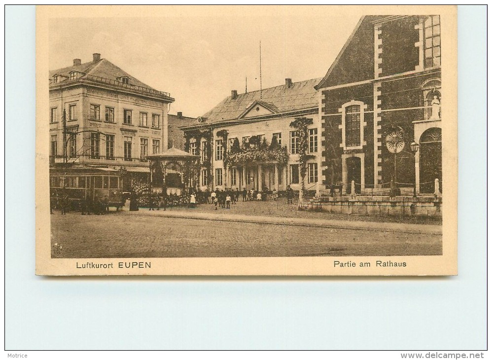 EUPEN  -Luftkurort, Partie Am Rathaus. - Eupen