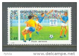 1978 FRENCH POLYNESIA WORLD CUP FOOTBALL ARGENTINA MICHEL: 255 MNH ** - Neufs