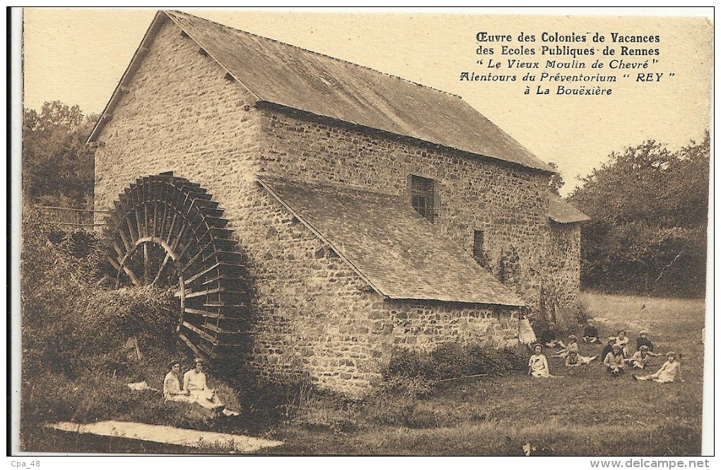 Ile Et Vilaine : La Bouexière,  Le Vieux Moulin De Chevré - Autres & Non Classés
