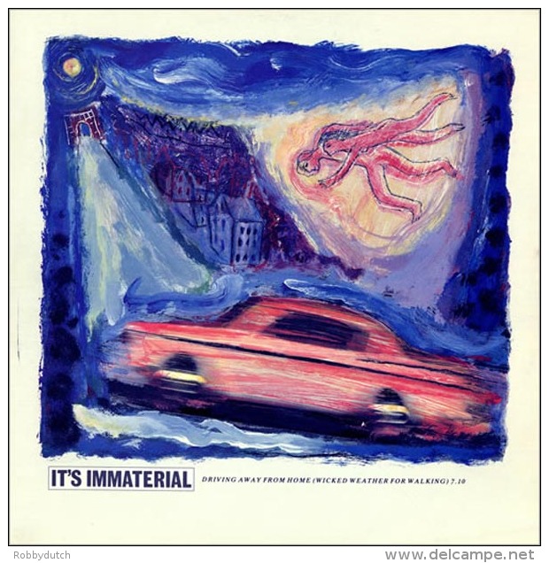 * 12" EP *  IT'S IMMATERIAL - DRIVING AWAY FROM HOME (Europe 1986 EX!!!) - 45 Toeren - Maxi-Single