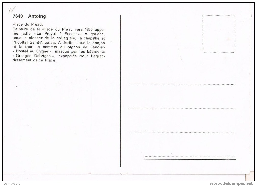 24248 ( X) Antoing Place Du Preau - Antoing
