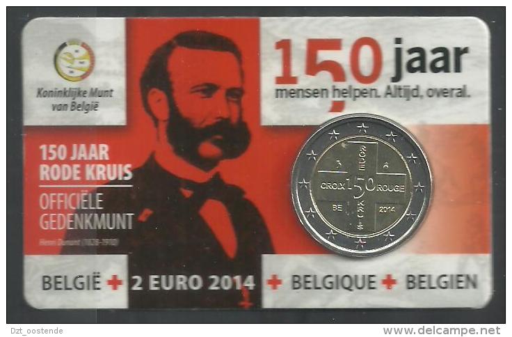 BELGIE ROOD KRUIS - CROIX ROUGE 2014 COINCARD - Belgique