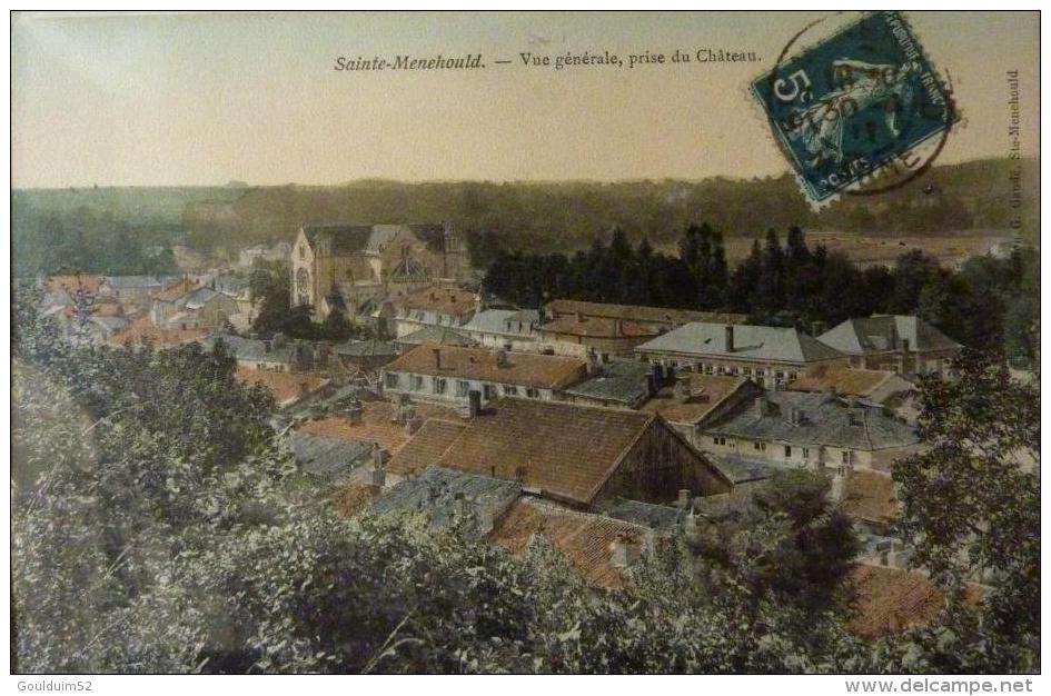 Vue Générale Prise Du Chateau - Sainte-Menehould