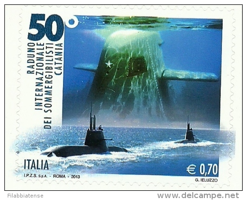 2013 - Italia 3456 Sommergibilisti ---- - Sous-marins