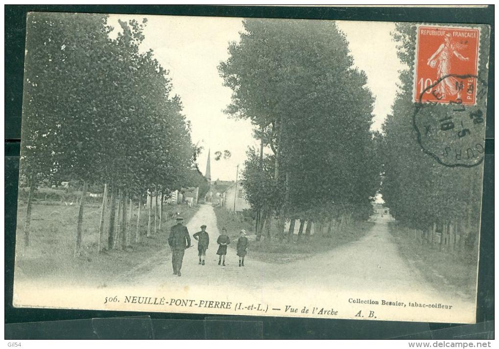 N°506  -  NEUILLE PONT PIERRE  (INDRE ET LOIRE )- Vue De L'Arche  -  Eah144 - Neuillé-Pont-Pierre