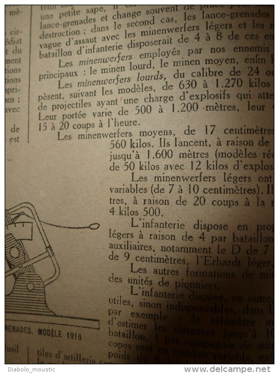 1918 LPDF:Espagne;Armement Allemand;Belges Vainqueurs;Canon CAROLINE,GROSSE BERTHA;Arméniens,Géorgiens;Attelage 6 Boeufs - French