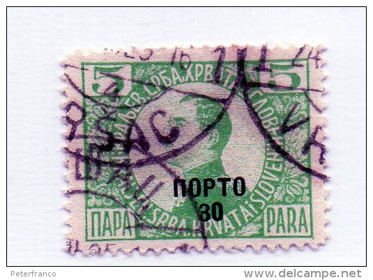 B - 1921- Jugoslavia  - Segnatasse - Timbres-taxe