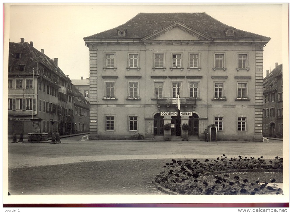 CP - Gouvernement Militaire Landau Palatinat - Guerre 1939 - 1945  Occupation D' Allemagne - Guerre 1939-45