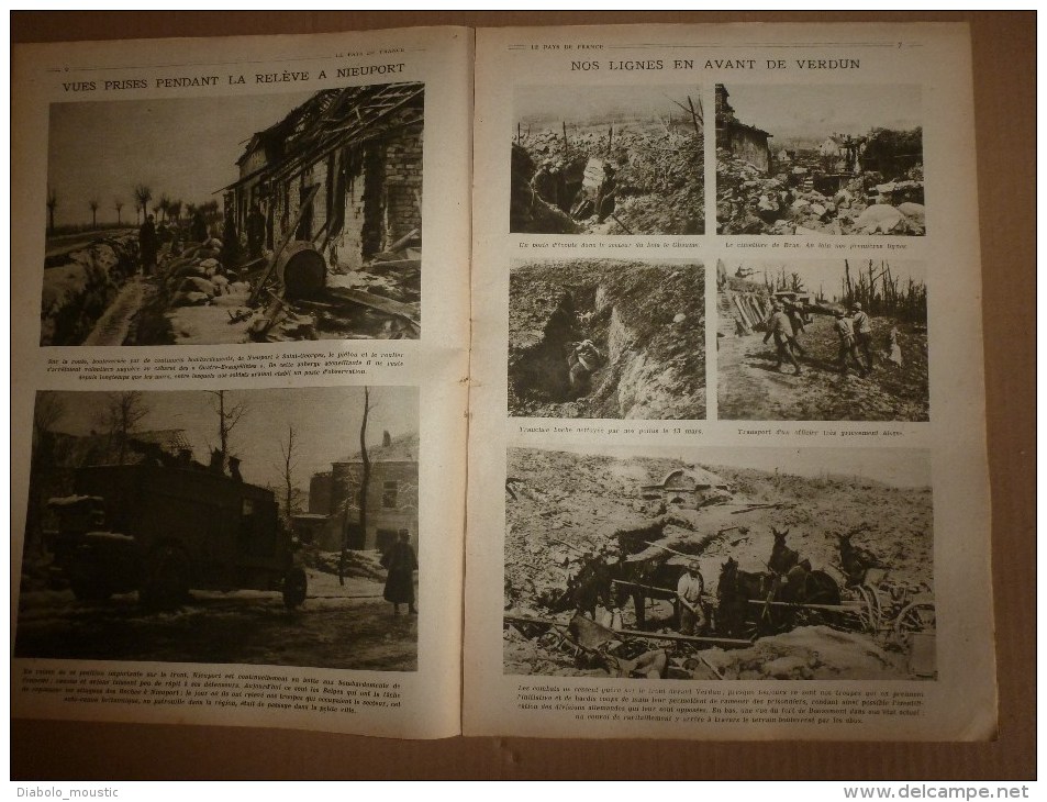 1918 LPDF:Pompelle;Mystère-canon--->PARIS;Nieuport;Bras ;MONASTIR; Les GARIBALDIENS à chemise rouge montent en ligne