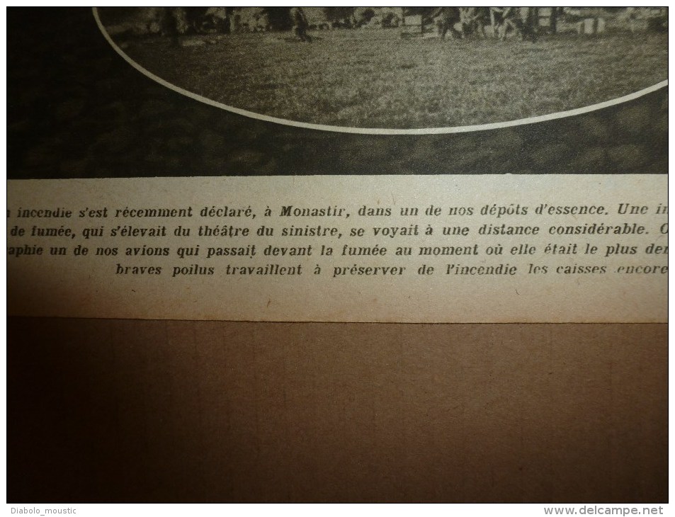 1918 LPDF:Pompelle;Mystère-canon--->PARIS;Nieuport;Bras ;MONASTIR; Les GARIBALDIENS à chemise rouge montent en ligne