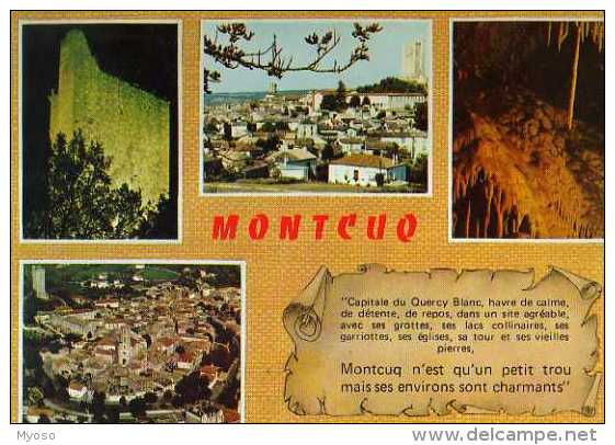 46 MONTCUQ , Parchemin - Montcuq