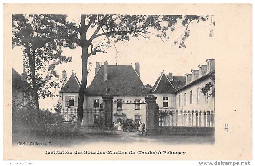 Pelousey   25   Institution Des Sourdes-muettes - Sonstige & Ohne Zuordnung
