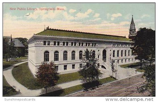 Massachustetts Springfield New Public Library - Springfield