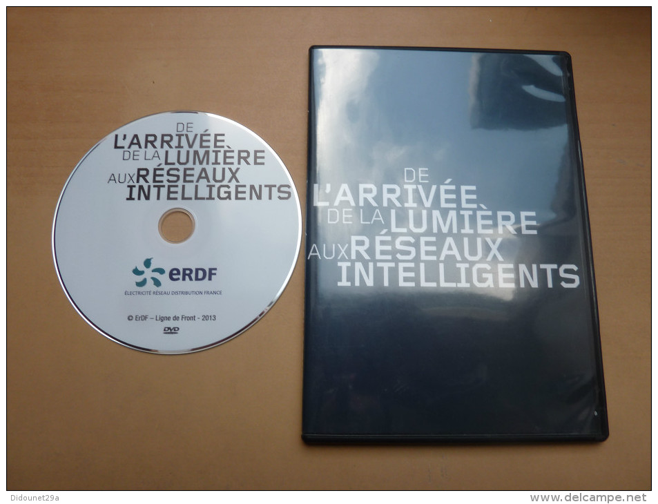 DVD ERDF * "De L'arrivée De La Lumière Aux Réseaux Intelligents" (EDF) - DVD