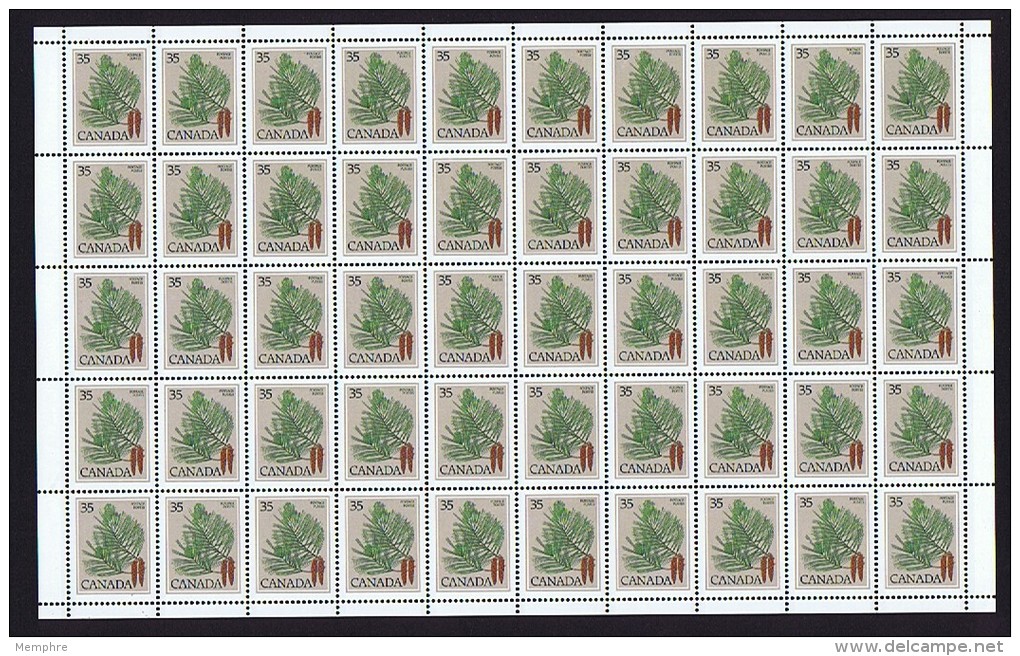 1979  White Pine  Sc 721  Complete MNH Sheet Of 25 - Feuilles Complètes Et Multiples