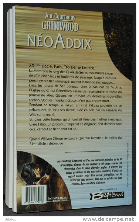 NÉO ADDIX - JON GRIMWOOD - SF - BRAGELONE - Bragelonne