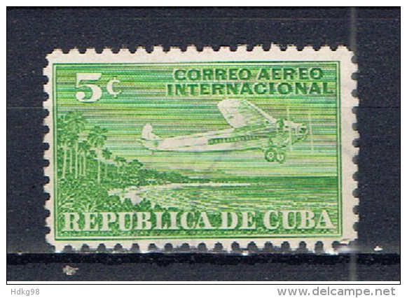 C+ Kuba 1931 Mi 80-81 Fokker - Oblitérés