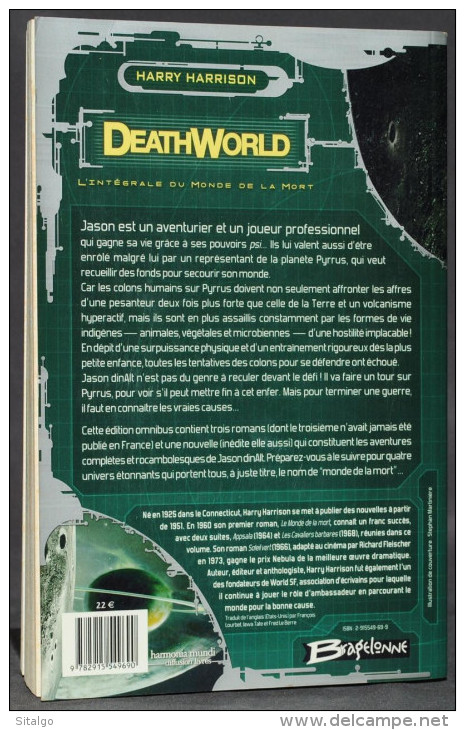 DEATH WORLD - HARRY HARRISON - SF - BRAGELONE - Bragelonne