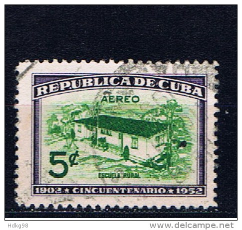 C+ Kuba 1952 Mi 317 Landschule - Oblitérés