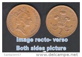 Pièce De Monnaie Coin Moeda Two Pence Grande Bretagne UK 1990 - 2 Pence & 2 New Pence
