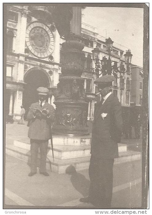 Venezia 10.10.1909, Esposizione D'arte, Fotografia Originale D'epoca Cm. 7 X 9. - Lieux