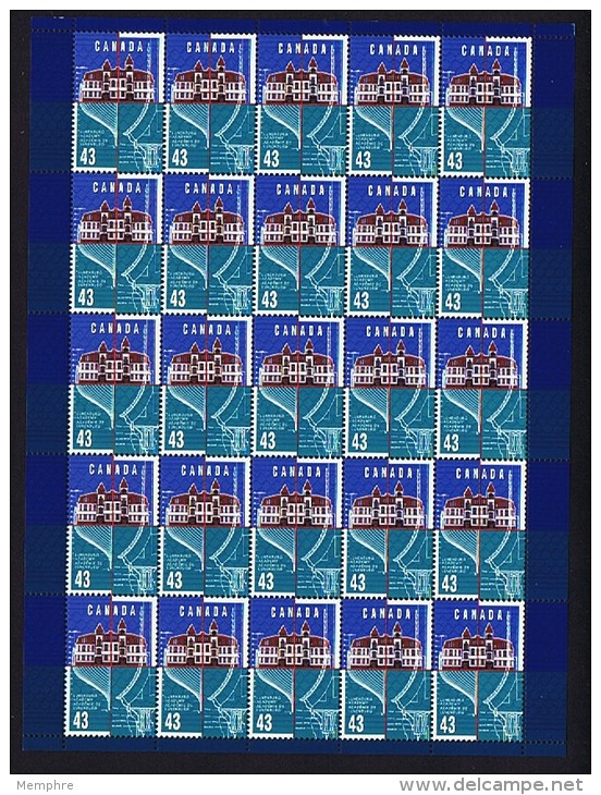 1995 Lunenburg Academy  Sc 1558   Complete MNH Sheet Of 25 - Full Sheets & Multiples