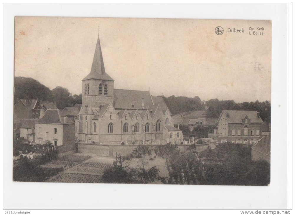 Dilbeek - De Kerk - L'eglise (gelopen) - Dilbeek