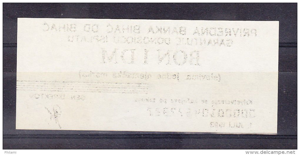 Banknote Of 1 DM BIHAC POCKET 1993 Uncirculated.Lot 2 - Bosnie-Herzegovine