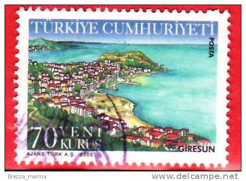 TURCHIA - USATO - 2005 - Turismo - Giresun - 70 - Oblitérés