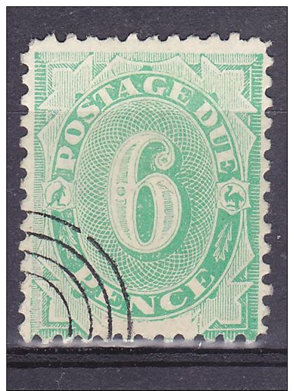 AUSTRALIA 1902 6d POSTAGE DUE USED - Port Dû (Taxe)