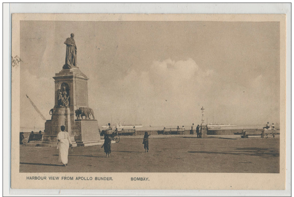 Harbour View From Apollo Bunder Bombay - Inde