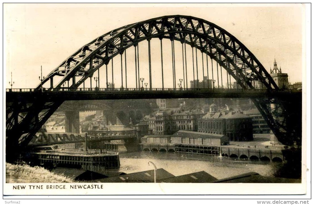 TYNE And WEAR -  NEWCASTLE - NEW TYNE BRIDGE RP T60 - Newcastle-upon-Tyne