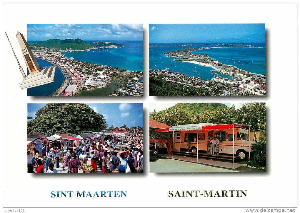 CPSM Saint Martin-Philipsburg Et Marigot    L1725 - Saint-Martin