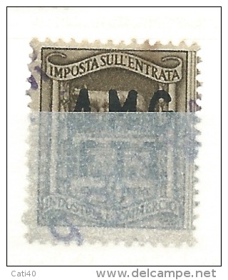 MARCA DA BOLLO REVENUE - TRIESTE AMG FTT - IGE  CENT.30 - Revenue Stamps