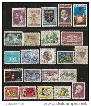 AUSTRIA, Various Years, Cancelled Stamp(s), 200 Stamps Different Commemoratives  , #4376-4393 - Used Stamps