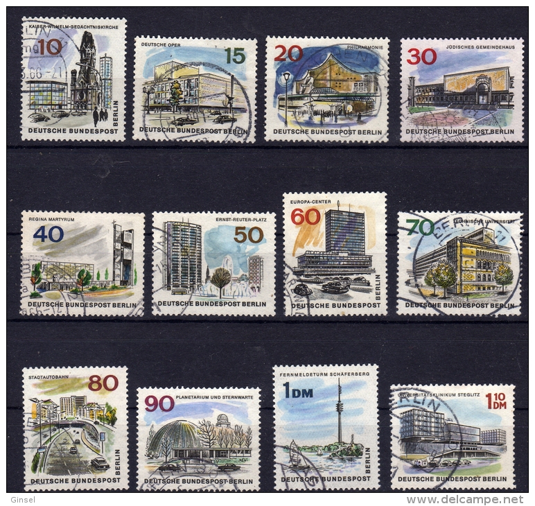 Berlin 254-265 O - Used Stamps