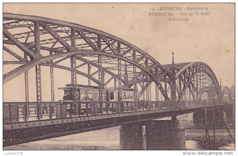 DUISBOURG / PONT SUR LA RUHR / TRAMWAY ? - Duisburg